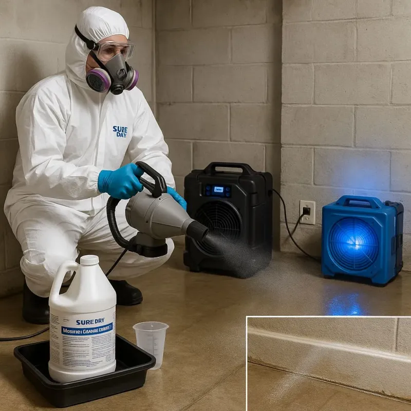 Sanitization and Odor Removal process in Augusta, GA