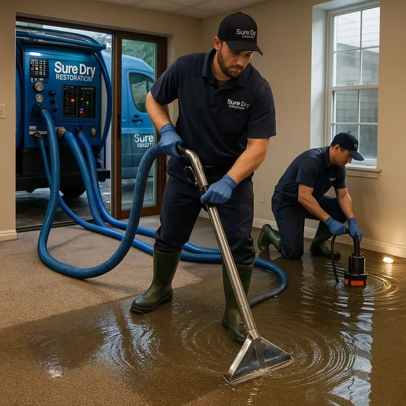 Water Extraction and Removal process in Augusta, GA
